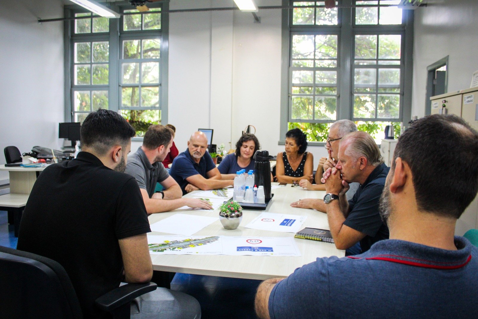 DAER apresenta soluções para sinalização do trânsito na área do IFRS em Viamão