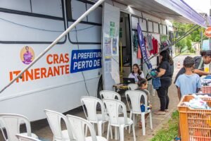 A fim de garantir acesso à atendimentos e serviços, CRAS Itinerante percorre bairros de Viamão