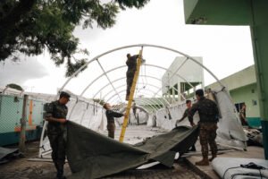Hospital de Campanha é instalado na UPA de Viamão para mutirão de combate à dengue