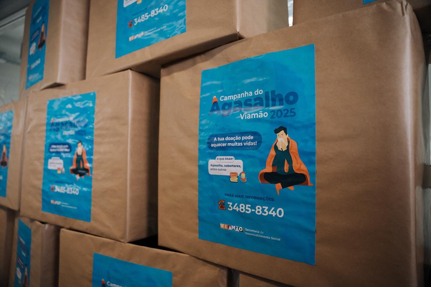 Campanha do Agasalho 2025 mobiliza Viamão para enfrentar o frio com solidariedade