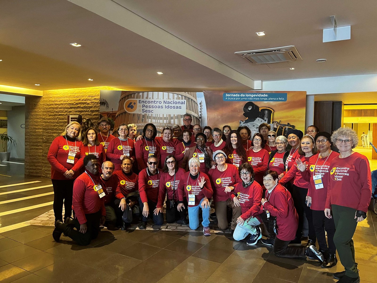 Grupo de Viamão participa de encontro nacional de pessoas idosas