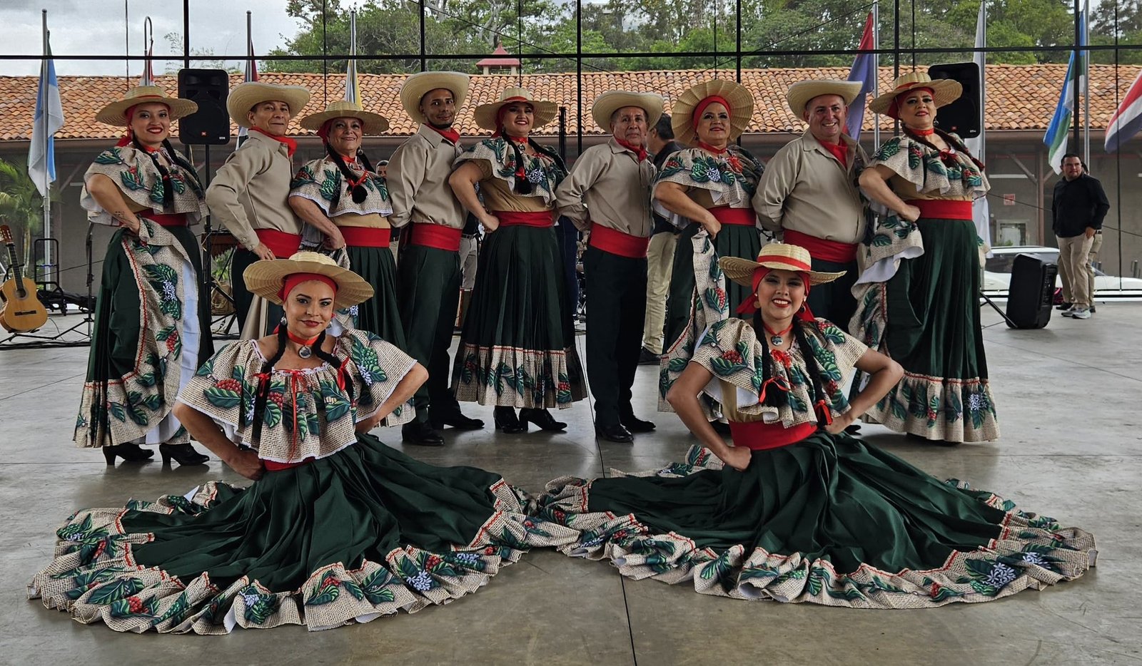 Grupo de ballet folclórico da Costa Rica vem a Viamão para intercâmbio cultural