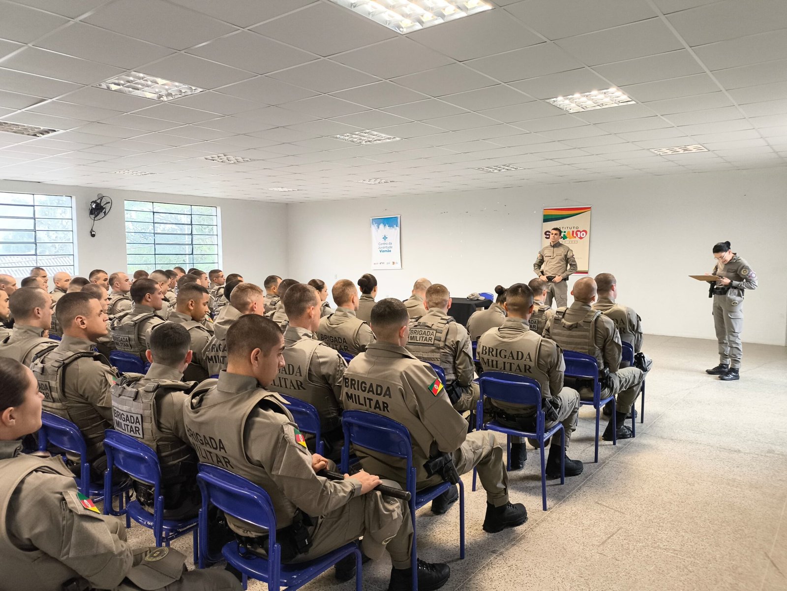 Viamão recebe reforço de novos soldados para a Força Tática da Brigada Militar